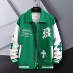 INS Hip Hop Casual Baseball Coat Slim Fit Unisex Baseball Uniform Bomber Jackets For Men's 2023 Youth Trend College Wear Autumn - Image 19