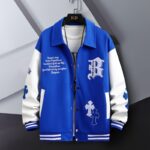 INS Hip Hop Casual Baseball Coat Slim Fit Unisex Baseball Uniform Bomber Jackets For Men's 2023 Youth Trend College Wear Autumn - Image 4