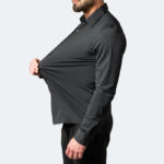 Slight Elasticity Men's Casual Shirt - Image 4