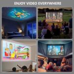 Portable 1080P Mini Projector - Smart Home Movie Projector - Image 2