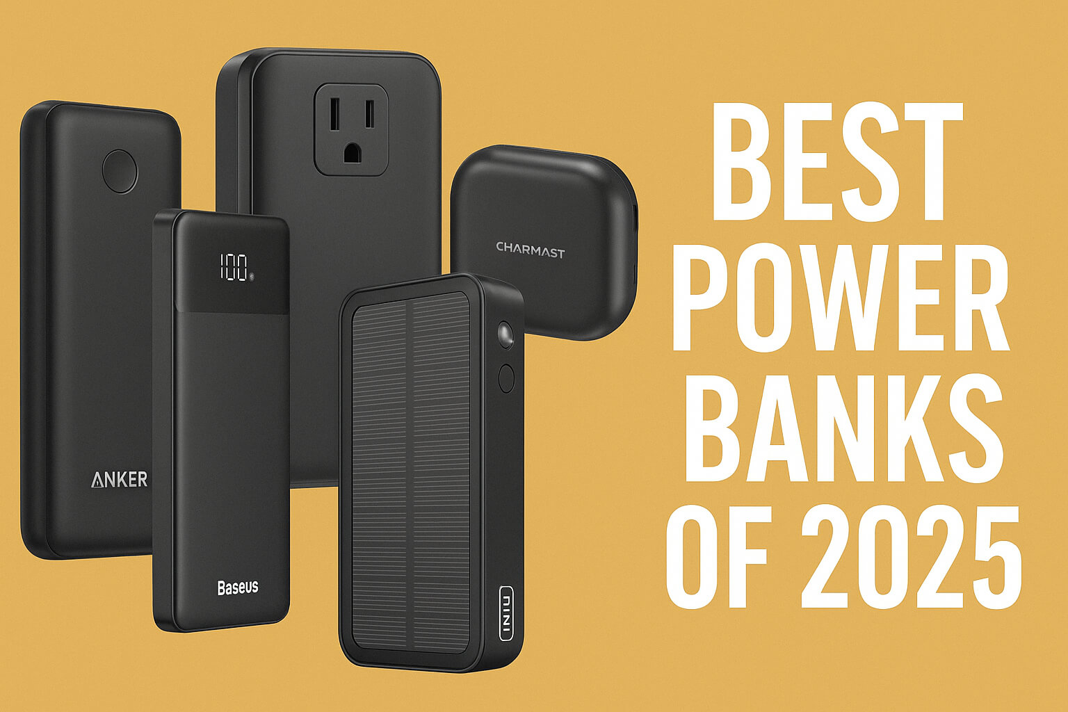 Best Power Banks of 2025 for Phones, Laptops & Travel
